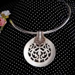 Medallion with 18" SS Omega  $85
